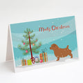 Norfolk Terrier Merry Christmas Tree Greeting Cards Pack of 8 Blank Cards with Envelopes Whimsical A7 Size 5x7