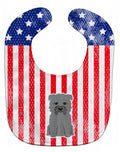 Patriotic USA Glen of Imal Grey Baby Bib Easy-Clean Baby Bib Baby Feeding Accessory Baby Mealtime Essential, 10 x 13, Multicolor