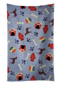 American Water Spaniel Dog House Collection Kitchen Towel Velour Plush Front and Cotton Loop Back Machine Washable