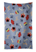 Chihuahua Dog House Collection Kitchen Towel Velour Plush Front and Cotton Loop Back Machine Washable