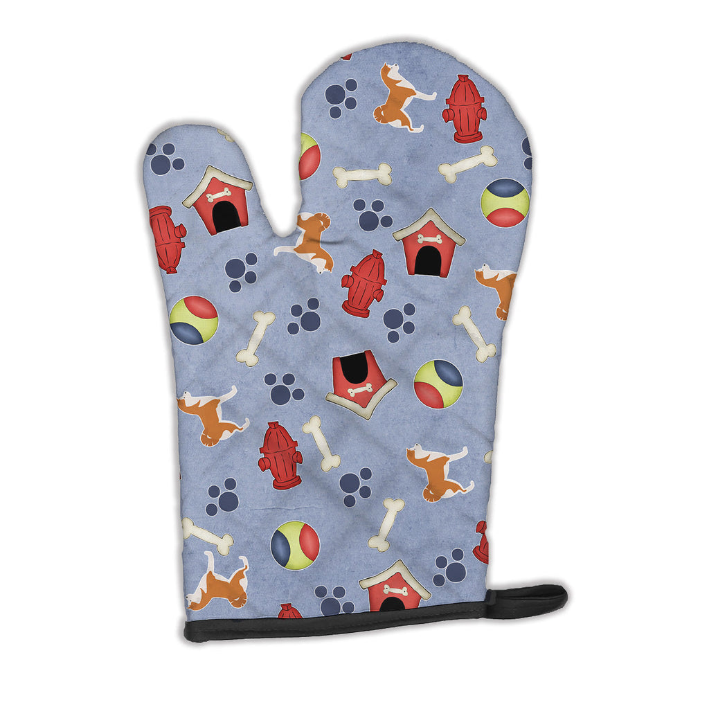 Akita Dog House Collection Oven Mitt Heat Resistant Thick Oven Mitt for Hot Pans and Oven, Kitchen Mitt Protect Hands, Cooking Baking Glove