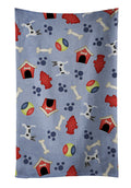 Dog House Collection Market Chihuahua Kitchen Towel Velour Plush Front and Cotton Loop Back Machine Washable