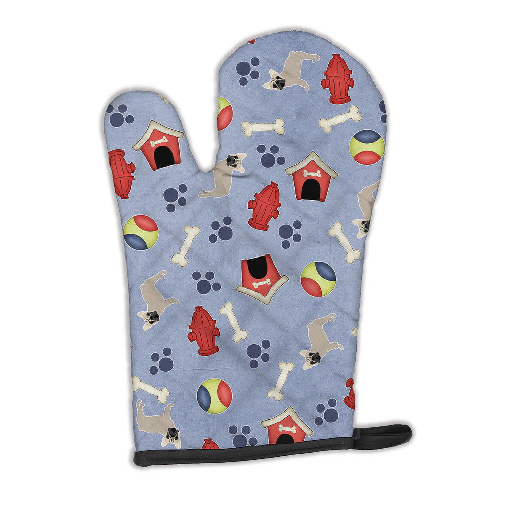 Dog House Collection French Bulldog Oven Mitt Heat Resistant Thick Oven Mitt for Hot Pans and Oven, Kitchen Mitt Protect Hands, Cooking Baking Glove