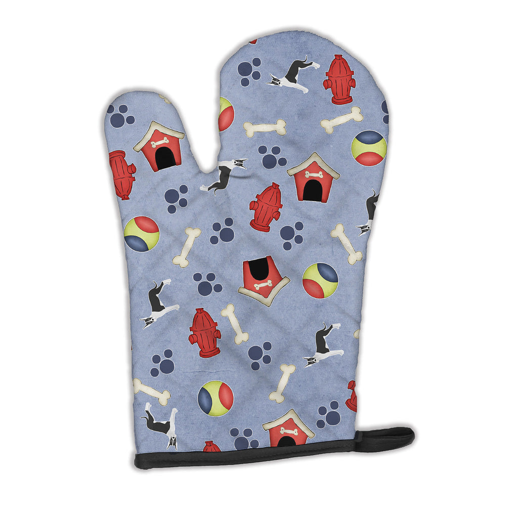 Dog House Collection Mantle Cropped Great Dane Oven Mitt Heat Resistant Thick Oven Mitt for Hot Pans and Oven, Kitchen Mitt Protect Hands, Cooking Baking Glove