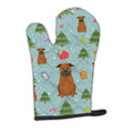 Christmas Chinese Chongqing Dog Oven Mitt Heat Resistant Thick Oven Mitt for Hot Pans and Oven, Kitchen Mitt Protect Hands, Cooking Baking Glove