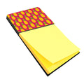 Pineapples on Pink Watercolor Sticky Note Holder Refillable Dispenser Desk Accessory 3x3 Pad Gift