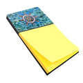 Steering Wheel Helm Watercolor Sticky Note Holder Refillable Dispenser Desk Accessory 3x3 Pad Gift