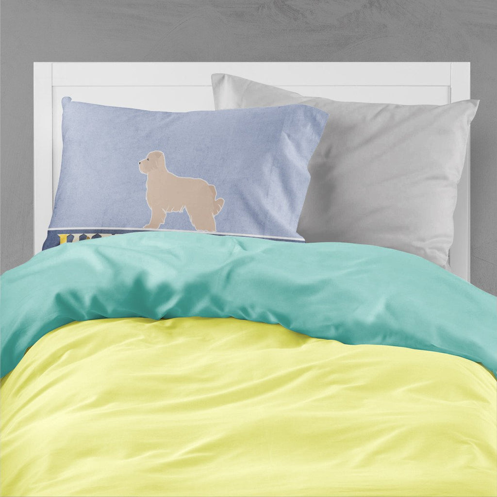 Pyrenean Shepherd Welcome Standard Pillowcase Lightweight Super Soft Easy Care Decorative Artwork Pillowcase, Standard