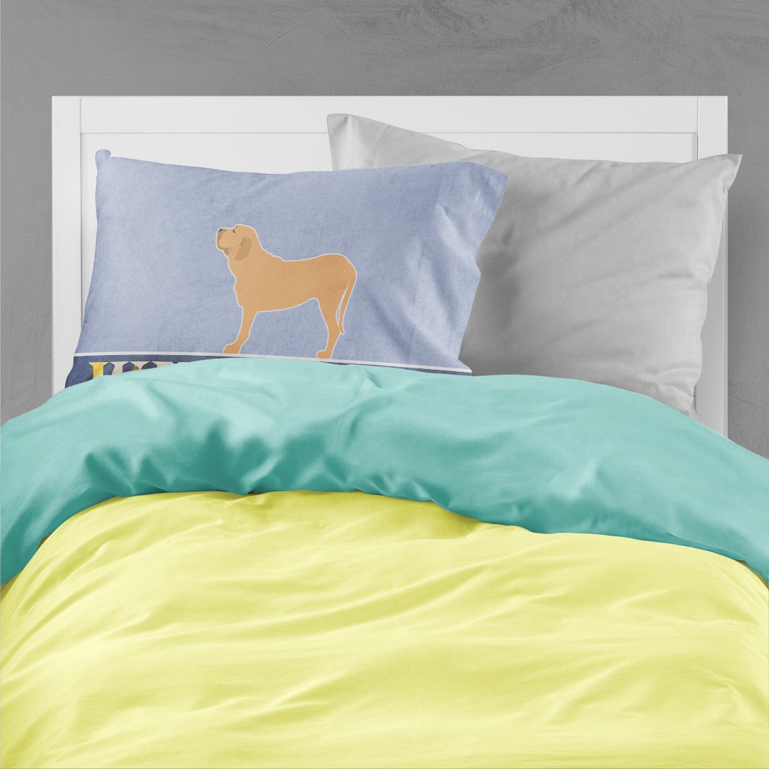 Fila Brasileiro Welcome Standard Pillowcase Lightweight Super Soft Easy Care Decorative Artwork Pillowcase, Standard