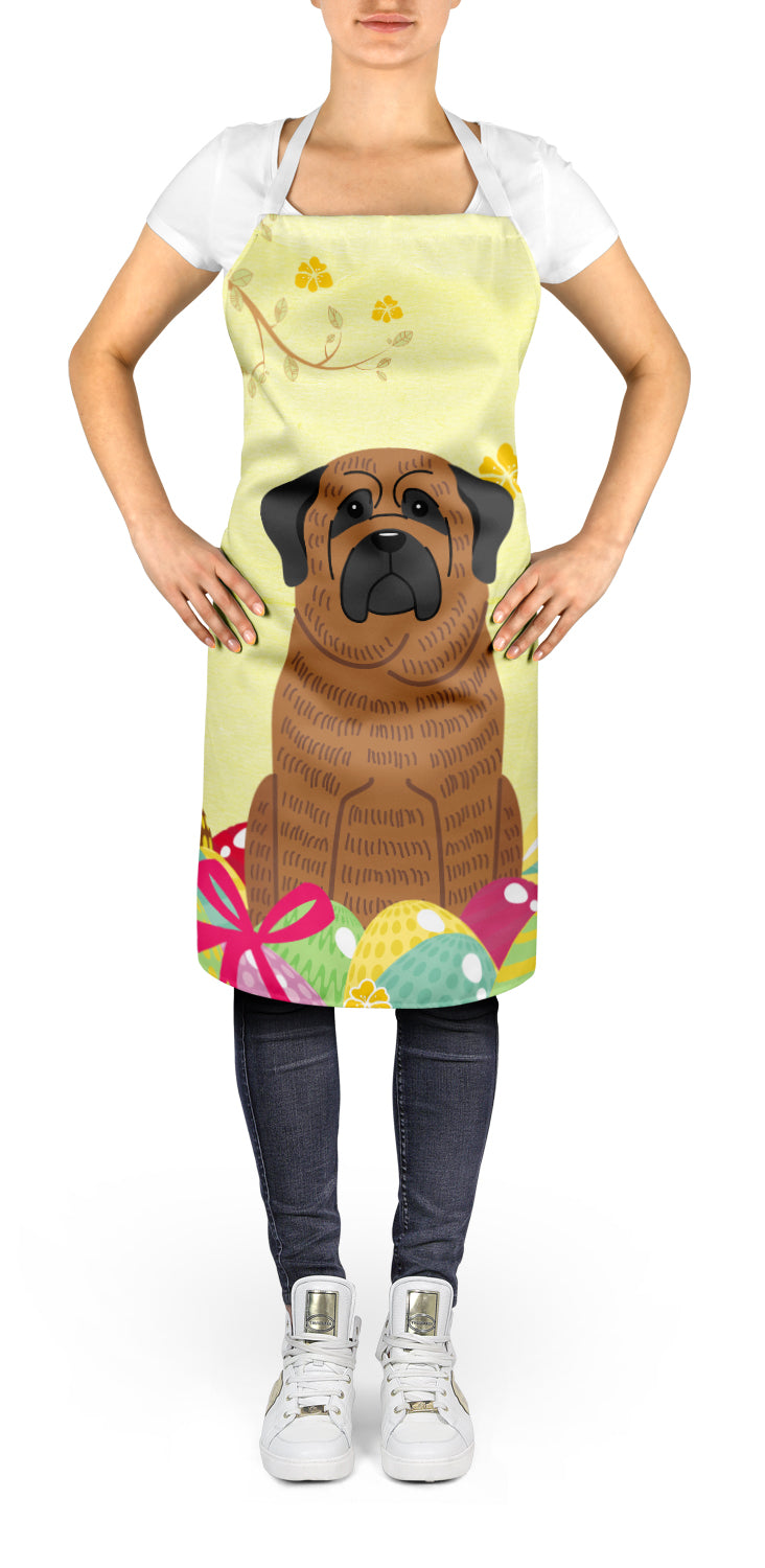 Easter Eggs Mastiff Brindle Apron Cooking Kitchen Server Baking Crafts Gardening for Adult Women Men, Unisex, Large, Multicolor