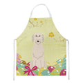 Easter Eggs Irish Wolfhound Apron Cooking Kitchen Server Baking Crafts Gardening for Adult Women Men, Unisex, Large, Multicolor