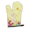 Easter Eggs Irish Wolfhound Oven Mitt Heat Resistant Thick Oven Mitt for Hot Pans and Oven, Kitchen Mitt Protect Hands, Cooking Baking Glove