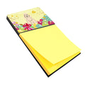 Easter Eggs Cocker Spaniel Buff Watercolor Sticky Note Holder Refillable Dispenser Desk Accessory 3x3 Pad Gift