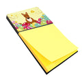 Easter Eggs Bull Terrier Red Watercolor Sticky Note Holder Refillable Dispenser Desk Accessory 3x3 Pad Gift