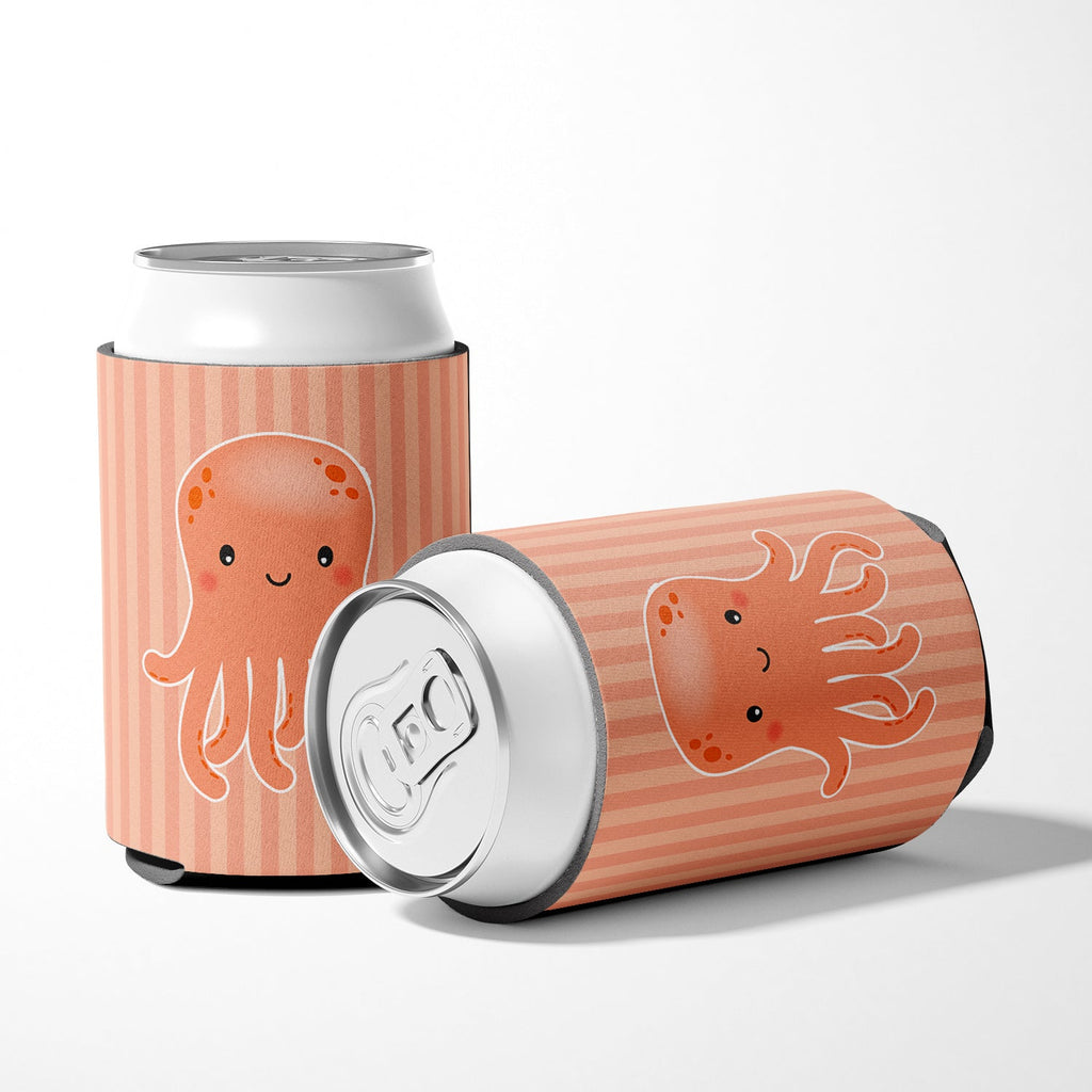 Octopus Can or Bottle Hugger Cooler Sleeve for Standard 12 oz Cans, Insulated Foam Beer & Soda Can Hugger Reusable