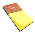 Polkadot Camel Watercolor Watercolor Sticky Note Holder Refillable Dispenser Desk Accessory 3x3 Pad Gift