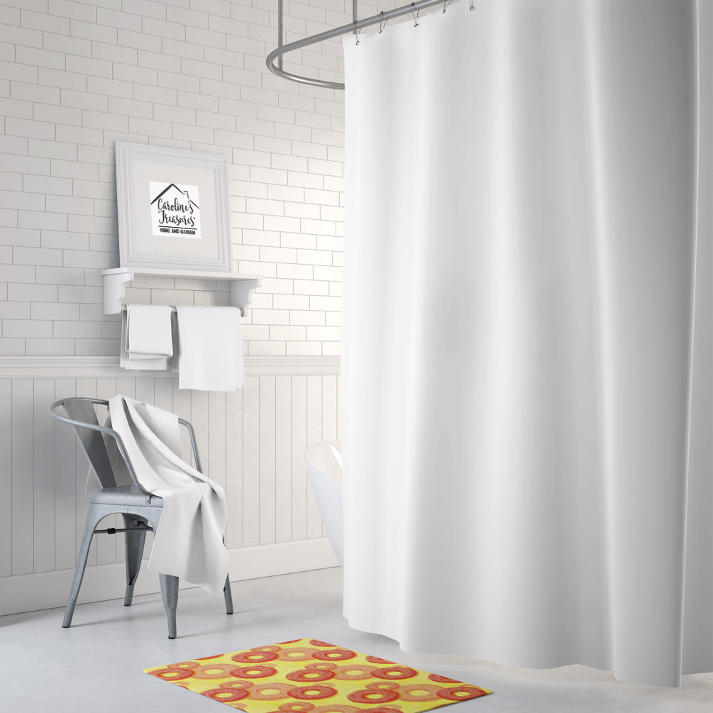 Watercolor Just Donuts Memory Foam Kitchen Mat Machine Washable Anti-Fatigue Cushion Comfort Bath or Kitchen Rug