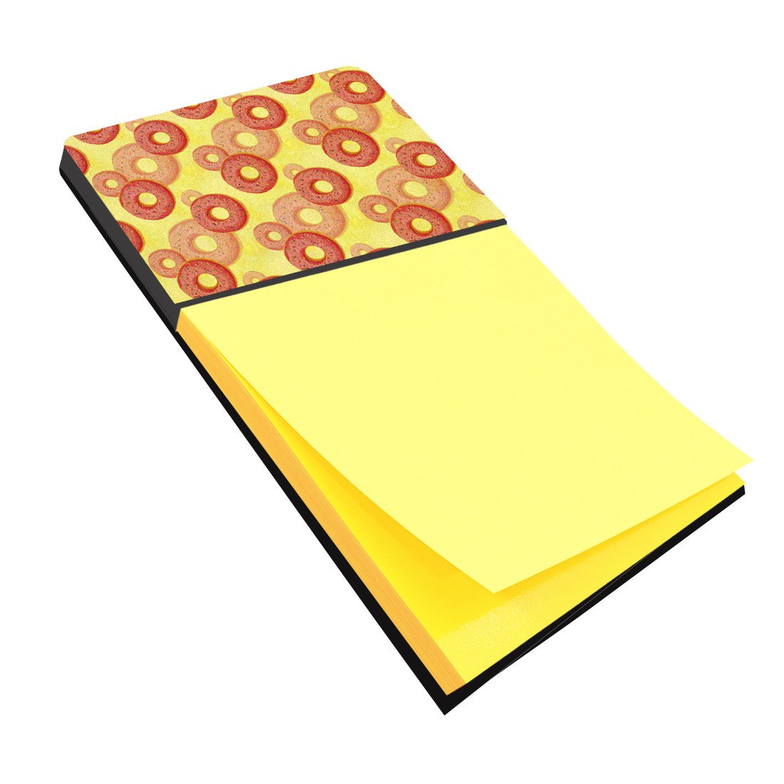 Watercolor Just Donuts Watercolor Sticky Note Holder Refillable Dispenser Desk Accessory 3x3 Pad Gift