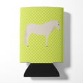 Paso Fino Horse Green Can or Bottle Hugger Cooler Sleeve for Standard 12 oz Cans, Insulated Foam Beer & Soda Can Hugger Reusable