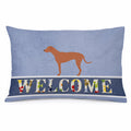 Rhodesian Ridgeback Welcome Standard Pillowcase Lightweight Super Soft Easy Care Decorative Artwork Pillowcase, Standard