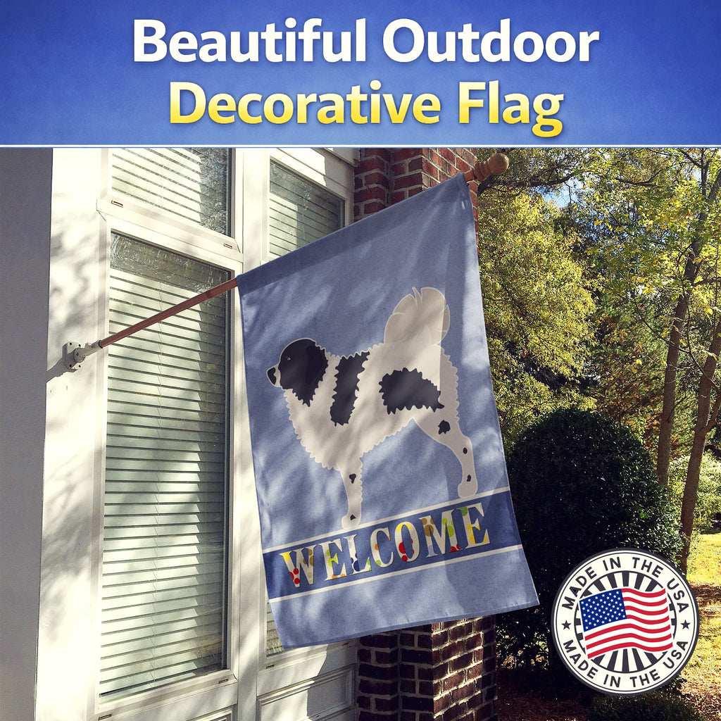 Wetterhoun Frisian Water Dog House Flag 28x40 Porch Sleeve Pole Decorative Outside Yard Banner Artwork Wall Hanging, Polyester