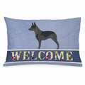 Australian Cattle Dog Welcome Standard Pillowcase Lightweight Super Soft Easy Care Decorative Artwork Pillowcase, Standard