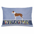 Pit Bull Terrier Welcome Standard Pillowcase Lightweight Super Soft Easy Care Decorative Artwork Pillowcase, Standard