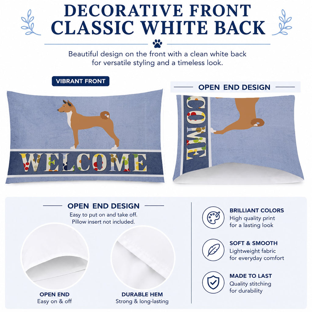 Telomian Welcome Standard Pillowcase Lightweight Super Soft Easy Care Decorative Artwork Pillowcase, Standard