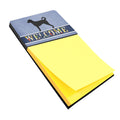 Labradoodle Welcome Watercolor Sticky Note Holder Refillable Dispenser Desk Accessory 3x3 Pad Gift