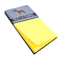 Perro de Presa Canario Watercolor Sticky Note Holder Refillable Dispenser Desk Accessory 3x3 Pad Gift