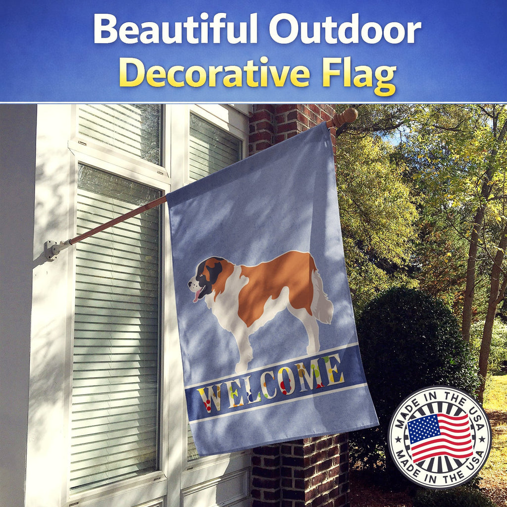 Moscow Watchdog House Flag 28x40 Porch Sleeve Pole Decorative Outside Yard Banner Artwork Wall Hanging, Polyester