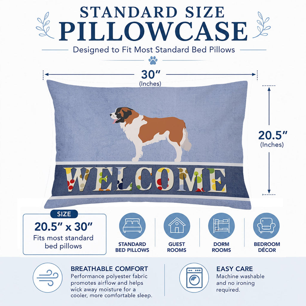 Moscow Watchdog Standard Pillowcase Lightweight Super Soft Easy Care Decorative Artwork Pillowcase, Standard