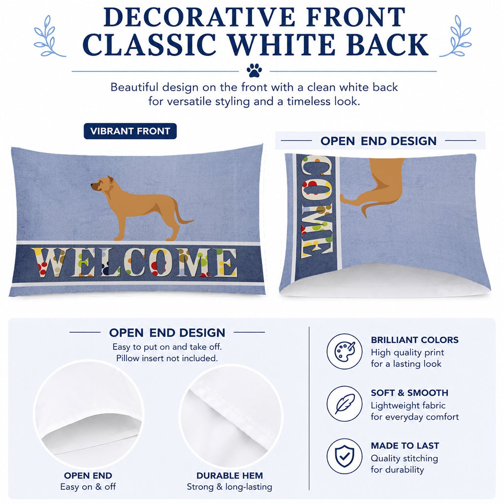 Alano Espanol Spanish Bulldog Standard Pillowcase Lightweight Super Soft Easy Care Decorative Artwork Pillowcase, Standard