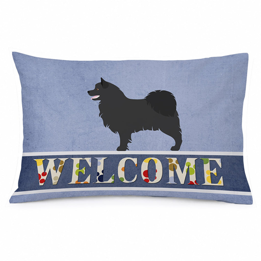 Swedish Lapphund Welcome Standard Pillowcase Lightweight Super Soft Easy Care Decorative Artwork Pillowcase, Standard