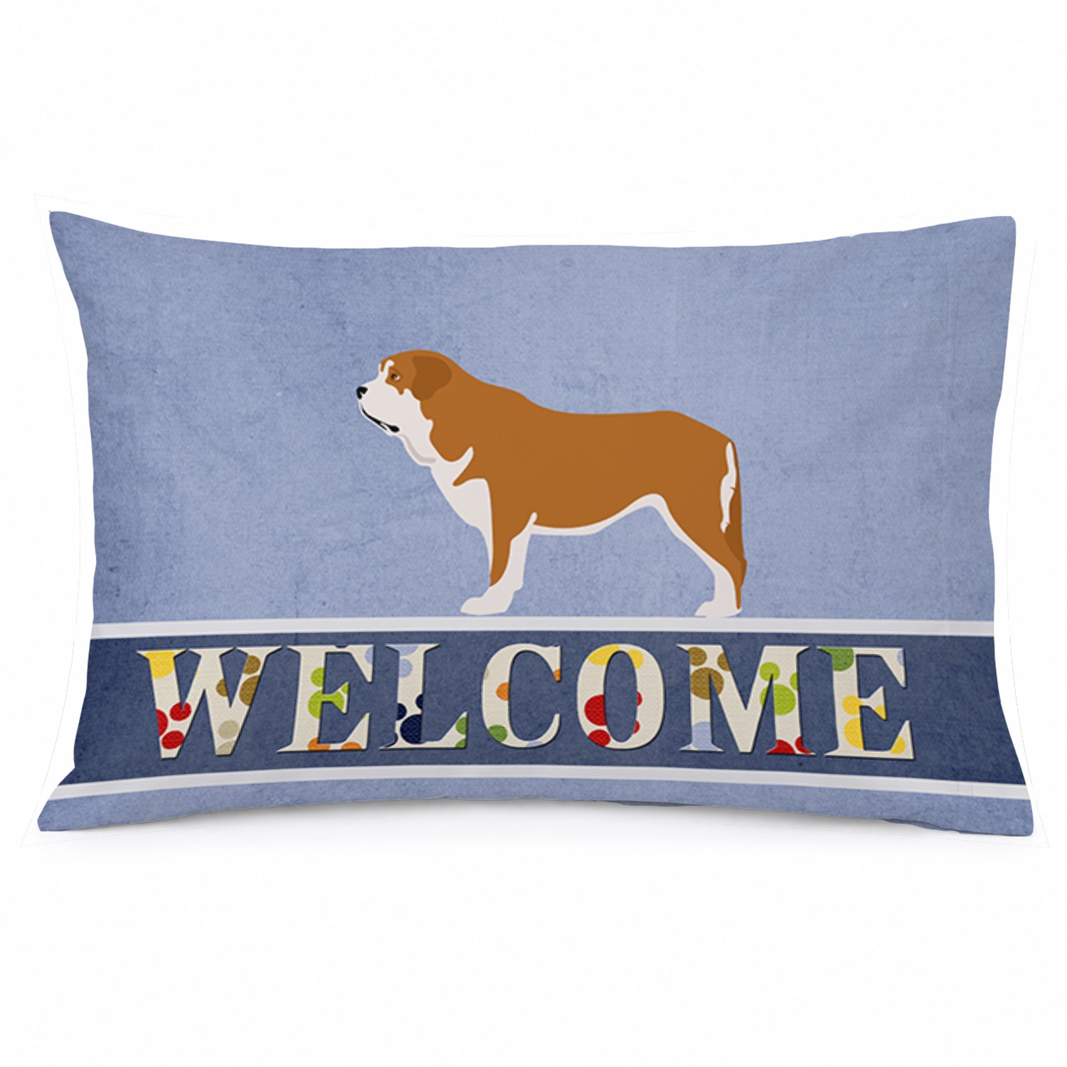 Mastin Epanol Spanish Mastiff Standard Pillowcase Lightweight Super Soft Easy Care Decorative Artwork Pillowcase, Standard