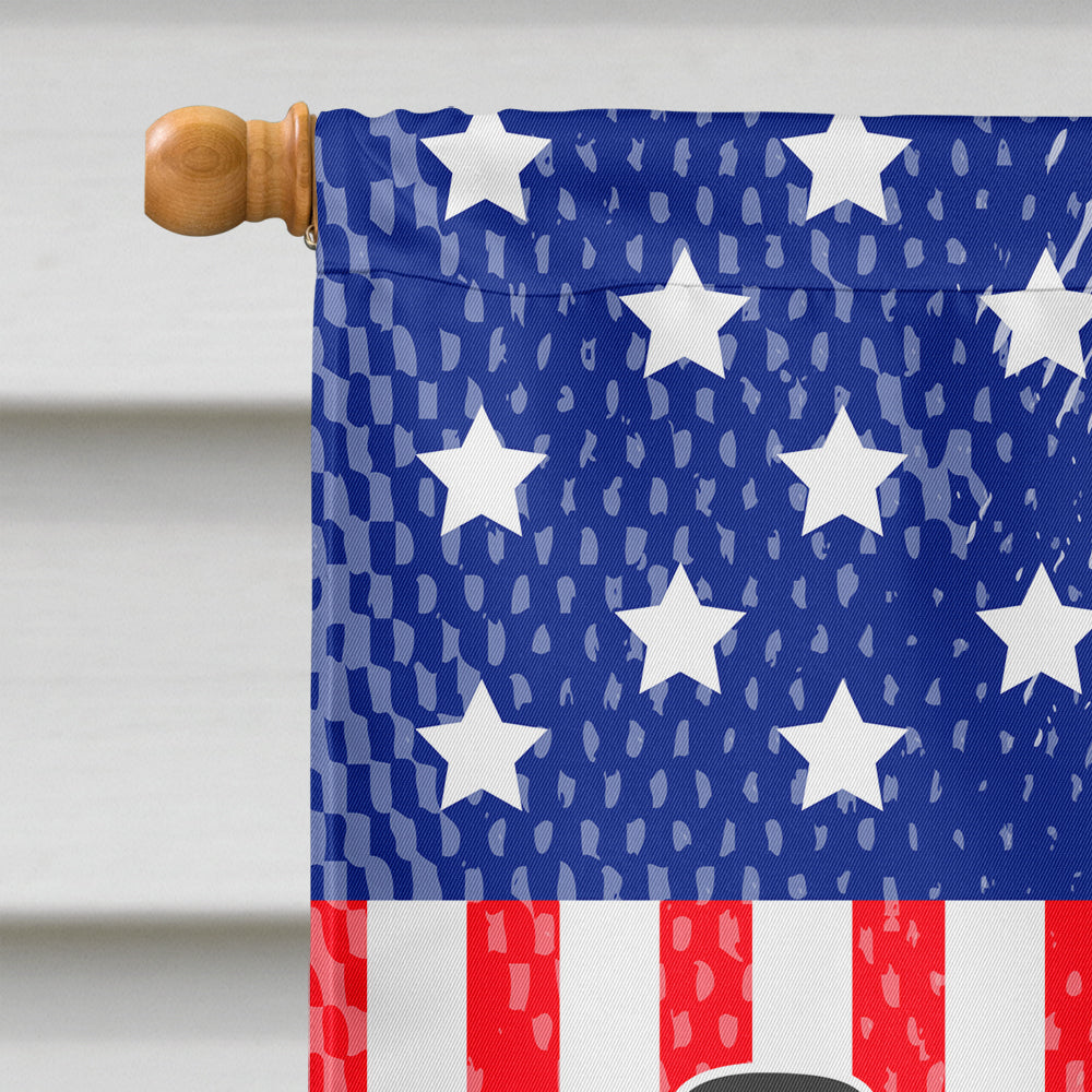 Gordon Setter American House Flag 28x40 Porch Sleeve Pole Decorative Outside Yard Banner Artwork Wall Hanging, Polyester
