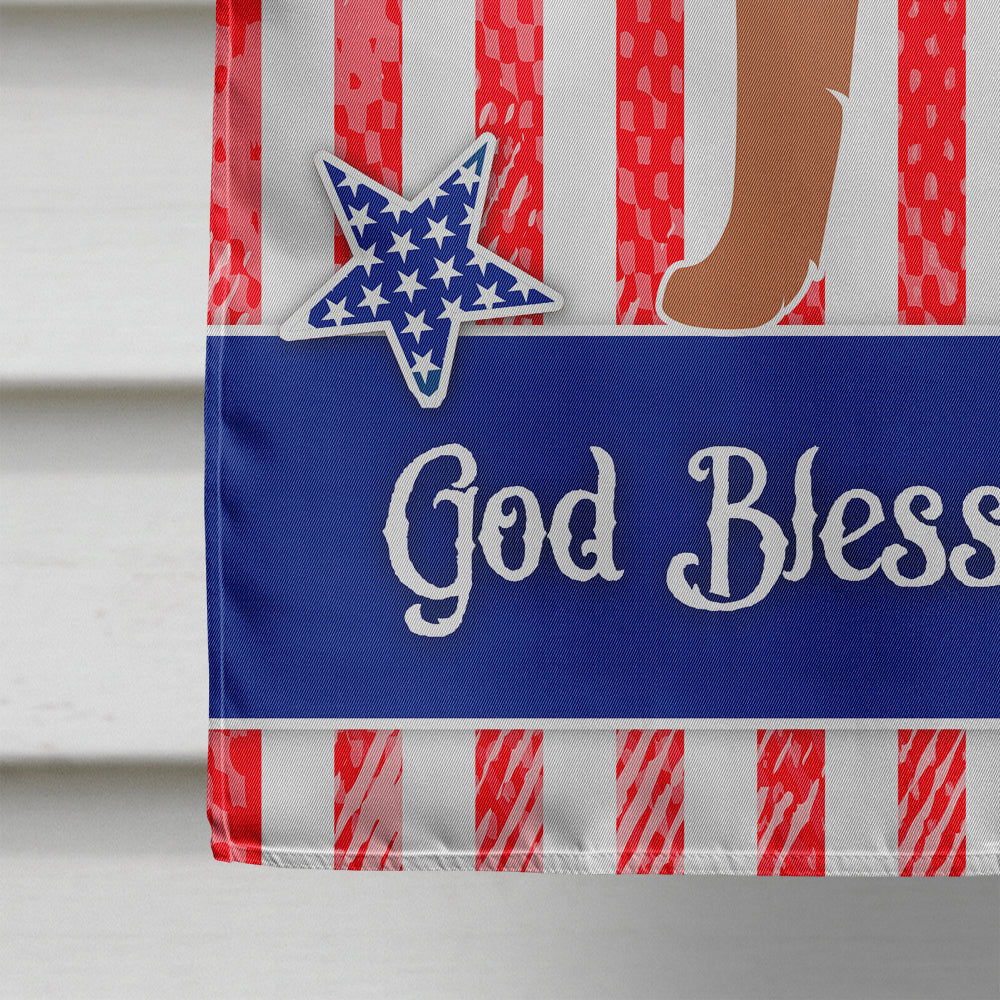Irish Terrier American House Flag 28x40 Porch Sleeve Pole Decorative Outside Yard Banner Artwork Wall Hanging, Polyester