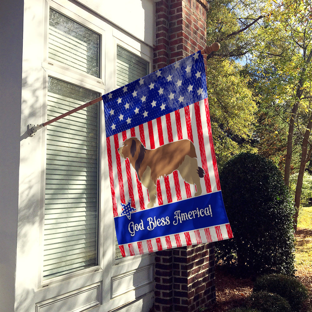 Catalan Sheepdog American House Flag 28x40 Porch Sleeve Pole Decorative Outside Yard Banner Artwork Wall Hanging, Polyester