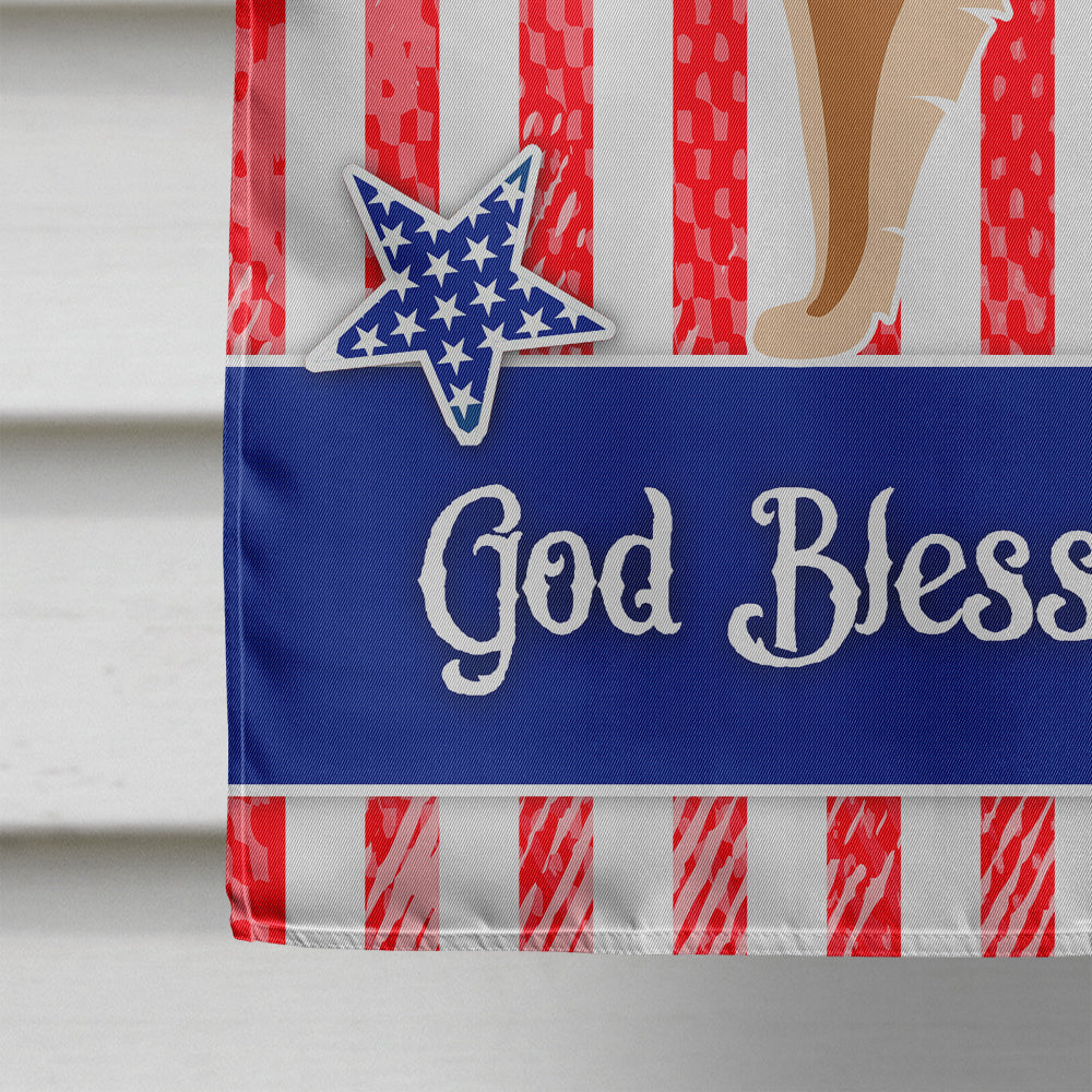 Belgian Tervuren American House Flag 28x40 Porch Sleeve Pole Decorative Outside Yard Banner Artwork Wall Hanging, Polyester