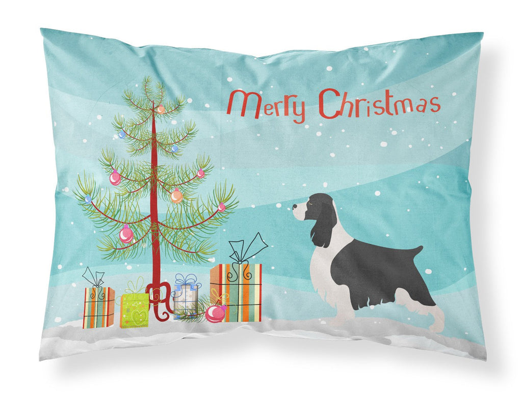 English Springer Spaniel Christmas Standard Pillowcase Lightweight Super Soft Easy Care Decorative Artwork Pillowcase, Standard