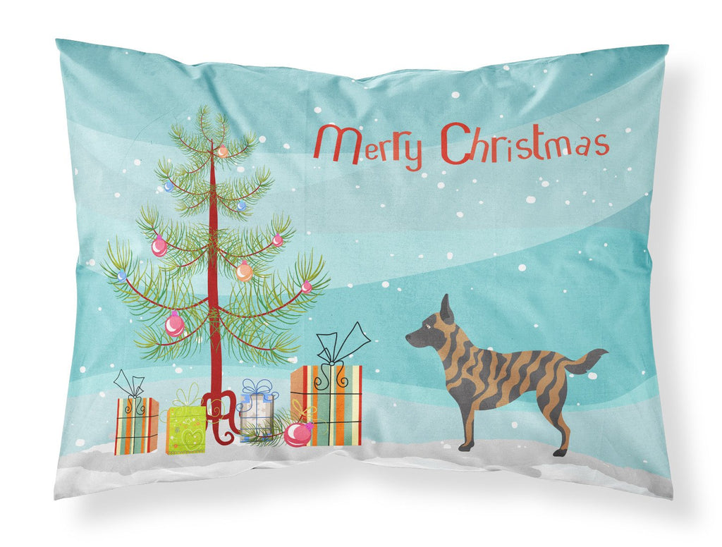 Dutch Shepherd Christmas Standard Pillowcase Lightweight Super Soft Easy Care Decorative Artwork Pillowcase, Standard
