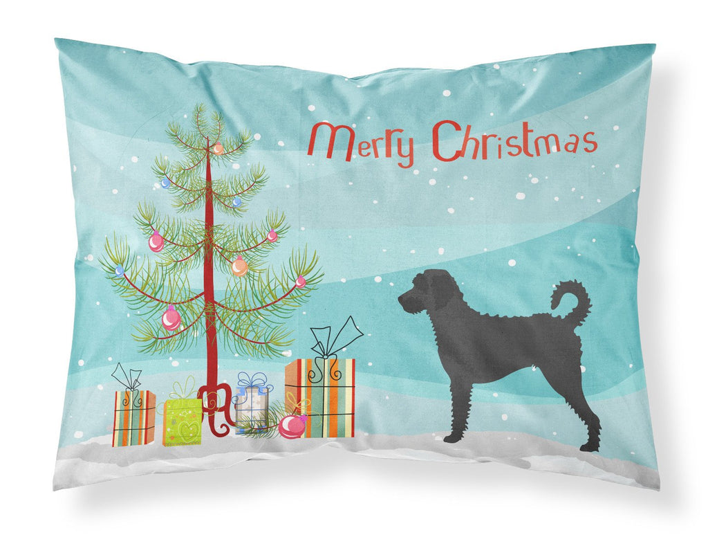 Labradoodle Christmas Standard Pillowcase Lightweight Super Soft Easy Care Decorative Artwork Pillowcase, Standard