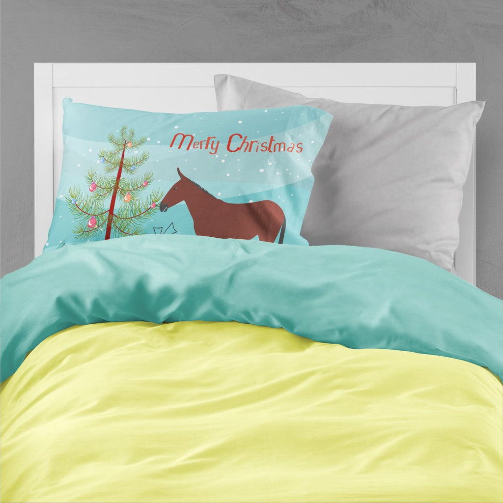 Hinny Horse Donkey Christmas Standard Pillowcase Lightweight Super Soft Easy Care Decorative Artwork Pillowcase, Standard