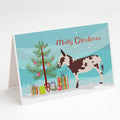 American Spotted Donkey Christmas Greeting Cards Pack of 8 Blank Cards with Envelopes Whimsical A7 Size 5x7