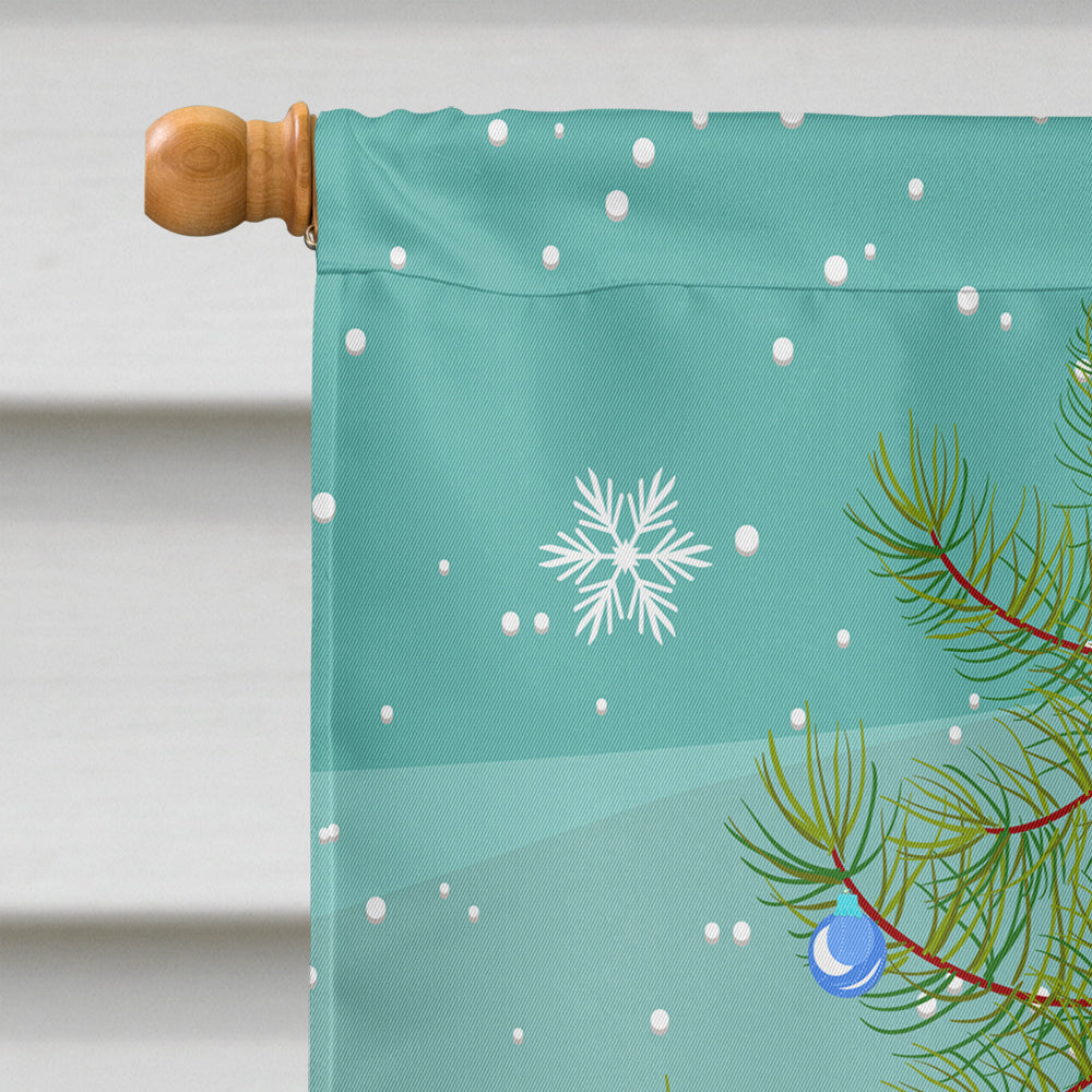 Turkmenian Kulan Donkey Christmas House Flag 28x40 Porch Sleeve Pole Decorative Outside Yard Banner Artwork Wall Hanging, Polyester