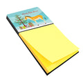 Turkmenian Kulan Donkey Christmas Watercolor Sticky Note Holder Refillable Dispenser Desk Accessory 3x3 Pad Gift