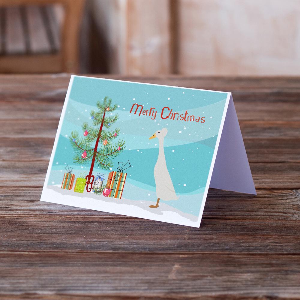 Bali Duck Christmas Greeting Cards Pack of 8 Blank Cards with Envelopes Whimsical A7 Size 5x7