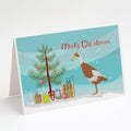 Indian Runner Duck Christmas Greeting Cards Pack of 8 Blank Cards with Envelopes Whimsical A7 Size 5x7