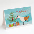 Alpine Goat Christmas Greeting Cards Pack of 8 Blank Cards with Envelopes Whimsical A7 Size 5x7