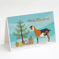 Anglo-nubian Nubian Goat Christmas Greeting Cards Pack of 8 Blank Cards with Envelopes Whimsical A7 Size 5x7